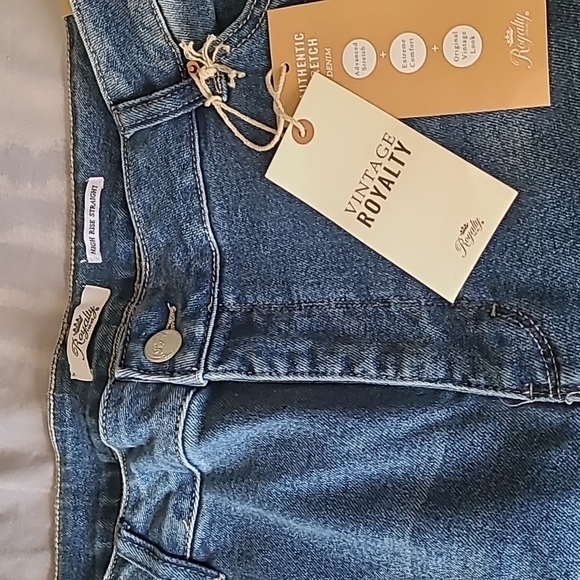 Royalty for me High Rise Straight Jeans, 24W - Picture 3 of 9